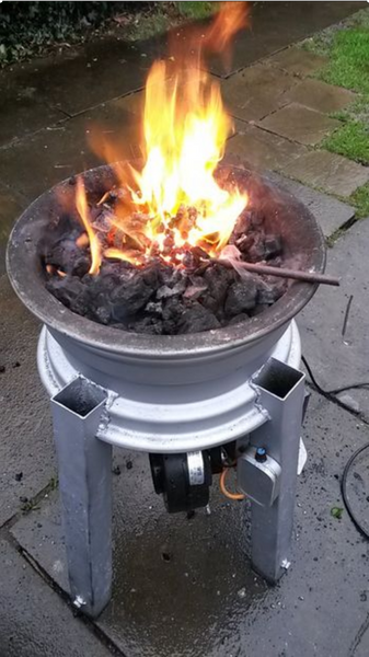 My first homemade forge isn't heating up! - Beginners Place - Bladesmith's  Forum Board