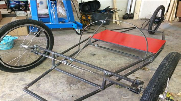 Homemade 3 wheel bike sales