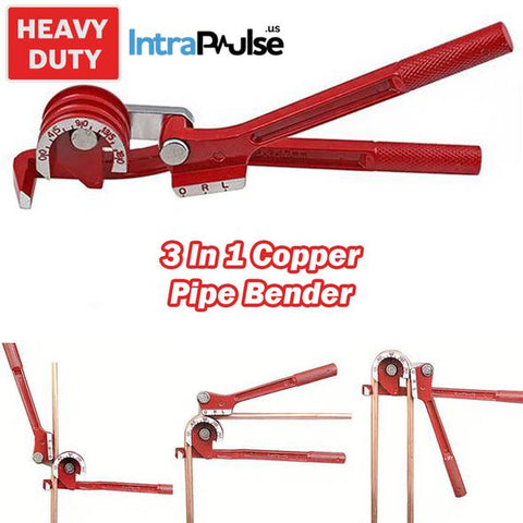 Copper Pipe Bender Tube Conduit PVC Brake Line Manual easy to use