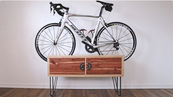 Bike Storage Stand Plans Indoor Bicycle Rack Cabinet Display The