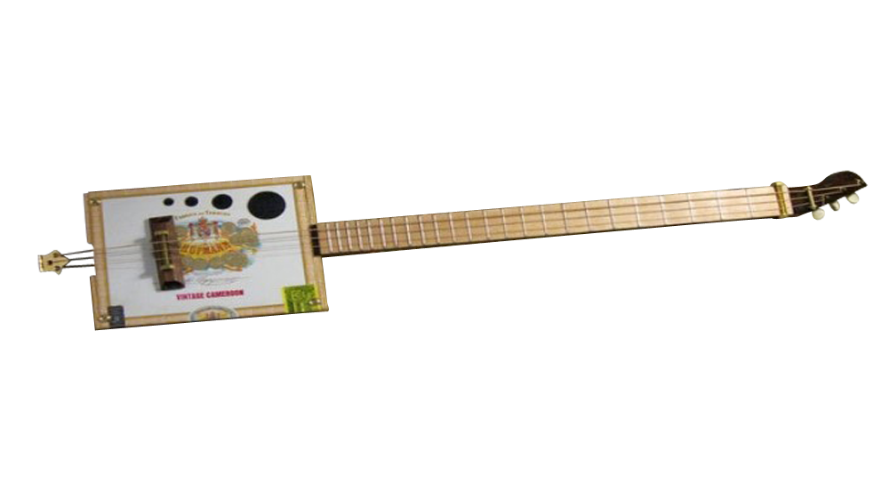 Wooden Cigar Box Guitar Plans DIY 3 String Musical Instrument Build Your Own