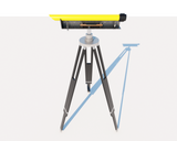 Builders Level With Tripod Plans DIY Engineers Level Landscaping Build Your Own