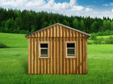 Cabin Plans With Loft DIY Plans Modern Outhouse 12x20' Guest House Cottage 240 sq/ft