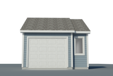 Car Garage Building DIY Plans Backyard Workshop Shed Building 16' x 22' Build Your Own