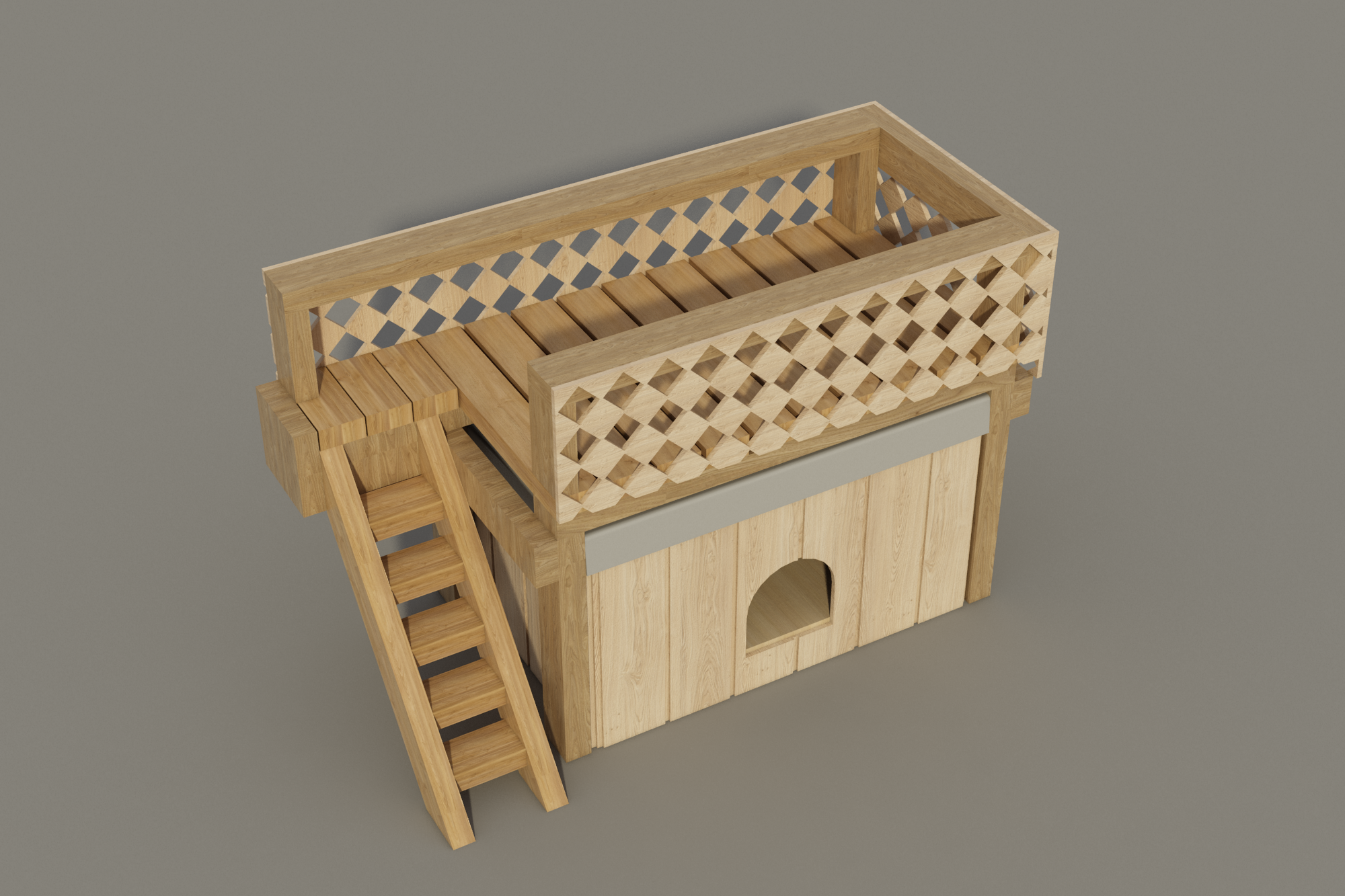 Dog kennel deals house plans