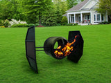 Fire Pit DIY Plans Star Wars Fighter Outdoor Heater Garden Backyard Patio Decor