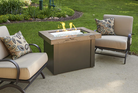 DIY Fire Table Plans - Outdoor Backyard Patio Fireplace Heater Pit