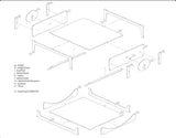 Flip Top CNC Work Bench Plans - DIY Workbench Garage Work Bench Build Your Own