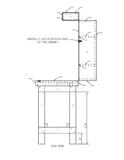 DIY Folding Workbenches Plans - Garage Storage Working Benches With Shelf Organizer