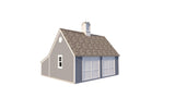 Garage With Loft DIY Plans - Backyard Shed Building 22 x 24 Build Your Own
