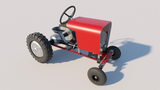 Garden Tractor DIY Plans - Homemade Lawn Mower Outdoor Power Equip Build Your Own