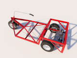Golf Cart Build - Free DIY Plans - 2 Passenger - 3 Wheel Utility Vehicle - Build Your Own