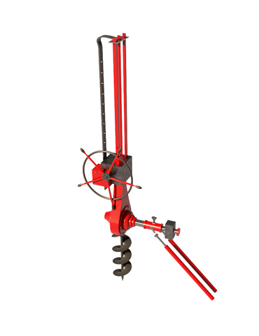 Ground Drill Post Hole Auger For Drilling Holes - DIY Plans Homemade Soil Digger