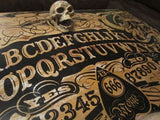 Handmade DIY Ouija Board  Coffee Table - DIY Plans Spirit Talking Board