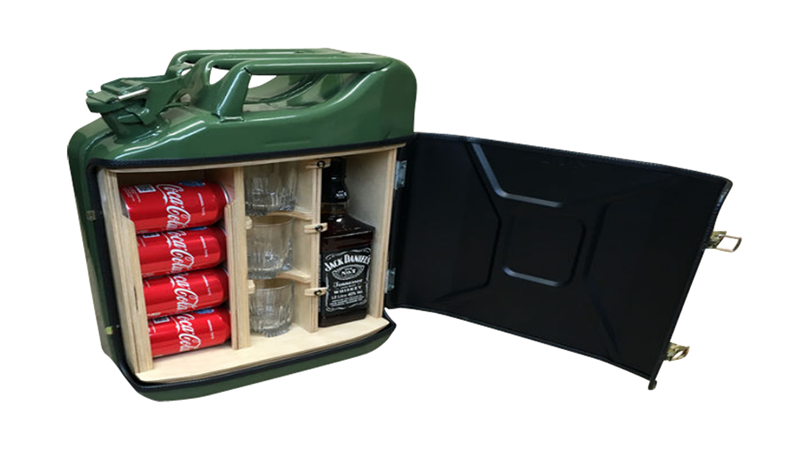 How To Make A Mini Bar From Jerry Can