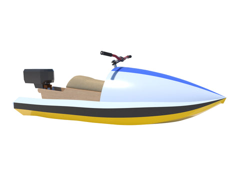 Make A Jet Ski Boat DIY Plans - Lake or Sea Wave Runner Outdoor Water Sports - Build Your Own