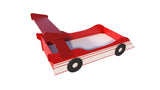 Kids Racing DIY Car Bed Plans - Woodworking DIY Plans - Single Size Children Bedroom Furniture