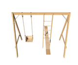 Kids Backyard Swing Set Ladder Seesaw - DIY Plans - Playground Backyard Play Set Outdoor