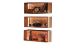 Wall Mounted DIY Floating Shelves Plans - LED Lighted Building Decor