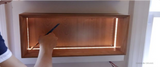 Wall Mounted DIY Floating Shelves Plans - LED Lighted Building Decor