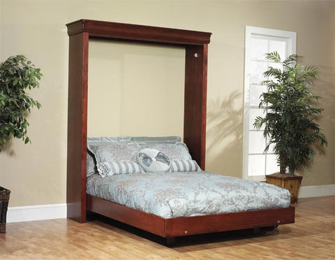 Queen Size Murphy Bed Plans - Wall Bed Plan DIY Bedroom Furniture - Build Your Own