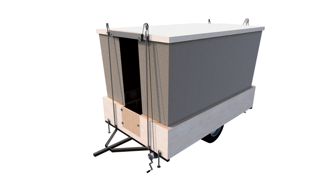 Pop Up Tent Camper Trailer Building - DIY Plans - RV Caravan - How To Build Your Own