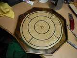Portable Wooden Crokinole Board DIY Plans - Family Children Adults Table Games
