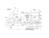 Gas or Electric Scooters - Mini Bike DIY Plans Metal Frame Minibike Outdoor Sports