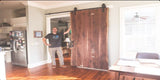 DIY Barn Door Plans - Woodworking Farmhouse Furniture - Build Your Own