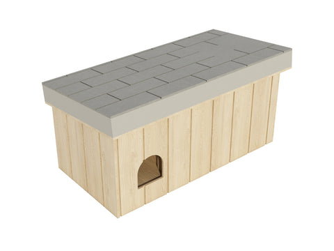 Small Outdoor Dog House Plans DIY Doghouse Puppy Shelter Pet Kennel All Weather
