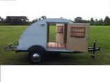 DIY Teardrop Camper Plans - Lightweight Camper For Motorcycle Small Car Build