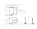 DIY Teardrop Camper Plans - Lightweight Camper For Motorcycle Small Car Build