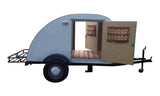DIY Teardrop Camper Plans - Lightweight Camper For Motorcycle Small Car Build