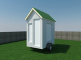 Tiny House for a Market Vendor DIY Plans - Fun to build