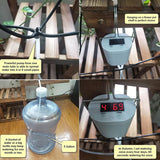 Programable Sprinkler Drip Watering System