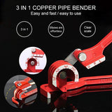 Copper Pipe Bender Tube Conduit PVC Brake Line Manual